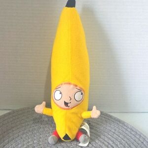 Family Guy Stewie banana plush